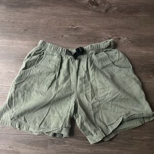 Last Chance Sportswear Green Cargo Shorts